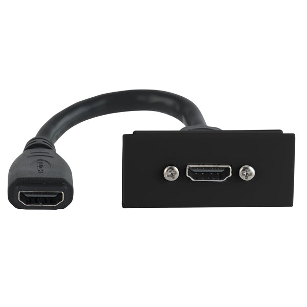 Excel Life Mech HDMI 1.4 Sgl Outlet Black
