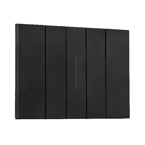 Bticino Living Now 1 Gang Switch 10A Black