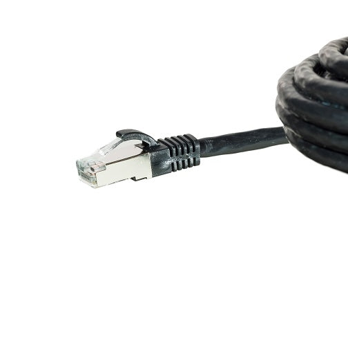 Patch Lead Cat6A SFTP 7.5m RJ45 Black T-568A