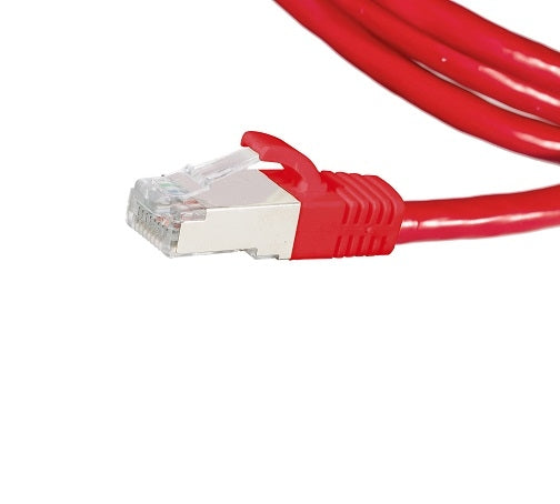 Patch Lead Cat6A SFTP 5m RJ45 Red T-568A