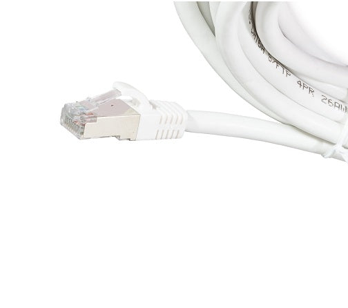 Patch Lead Cat6A SFTP 10m RJ45 White T-568A