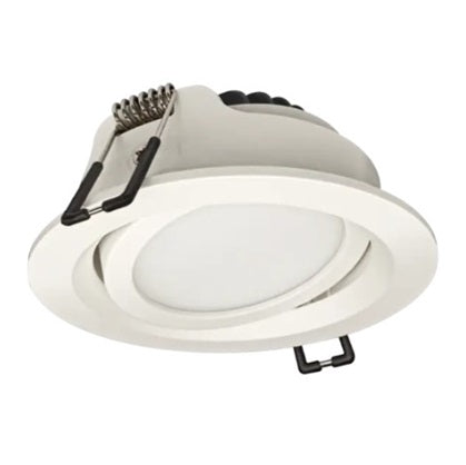 Slogan Downlight Tilt 6.5W CCT4 86mm Cut Out White