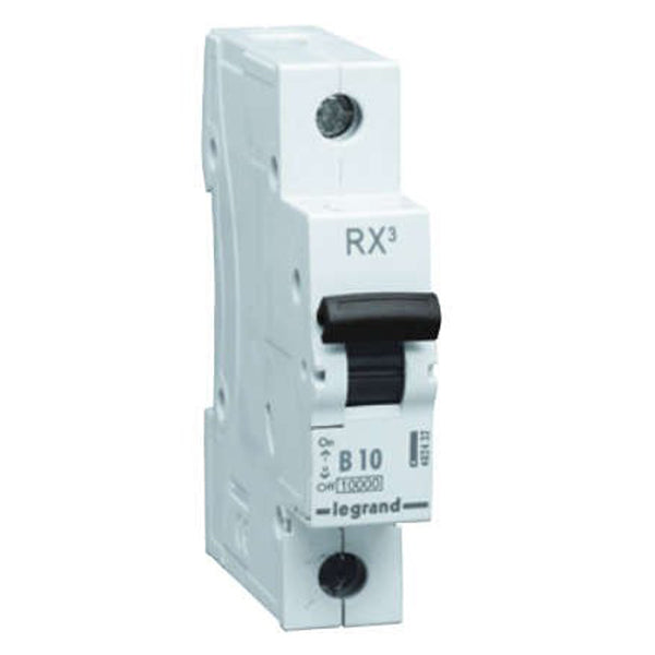 RX3 MCB 1P 6A 230/400VAC C-Curve