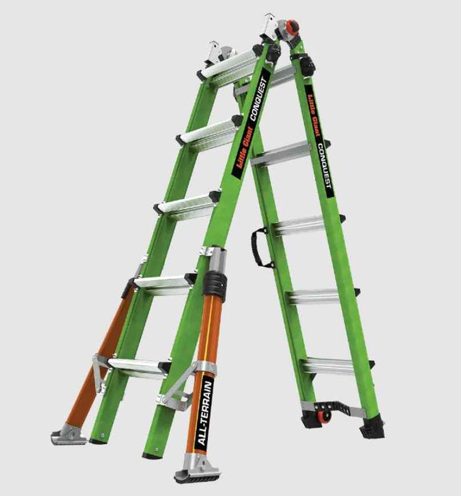 Conquest Multi-Ladder 4-14 step All-terrain Fibreglass