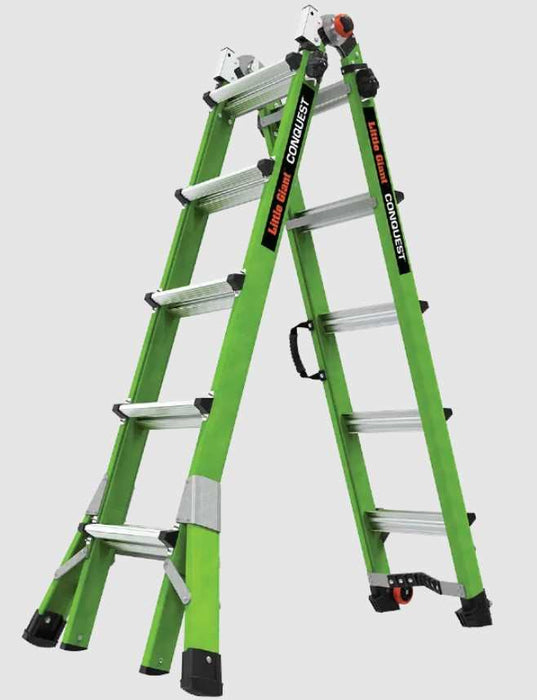 Conquest Multi-Ladder 5-18 step All-terrain Fibreglass