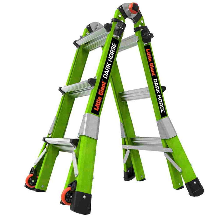 Dark Horse 2.0 Multi-Ladder 3 step Fibreglass 150kg