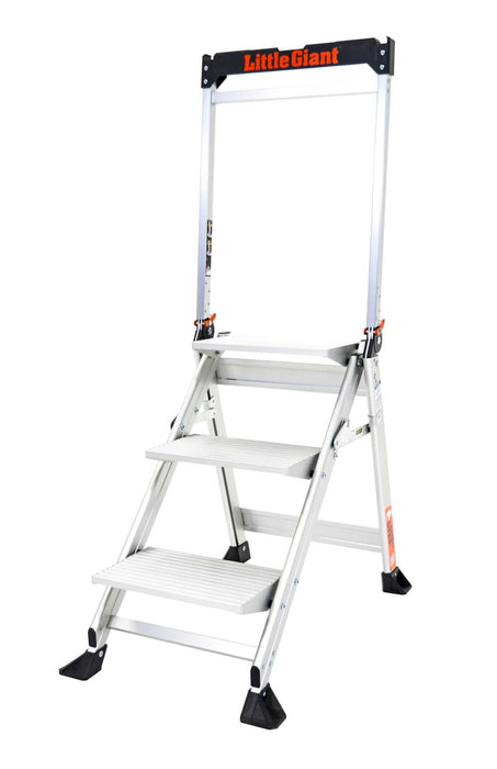 Jumbo Step Ladder 3 step Aluminium 170kg