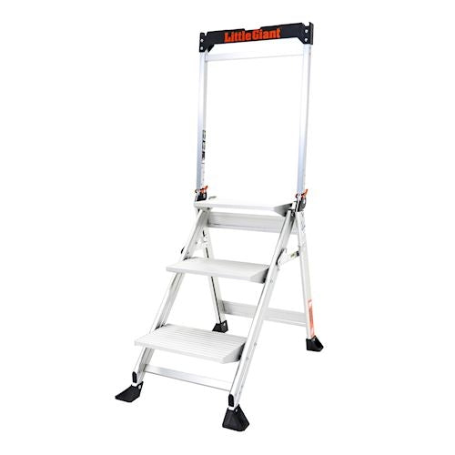 Jumbo Step Ladder 4 step Aluminium 170kg