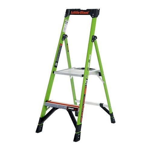 Tuff-N-Lite Platform Ladder 2 step Fibreglass 150kg