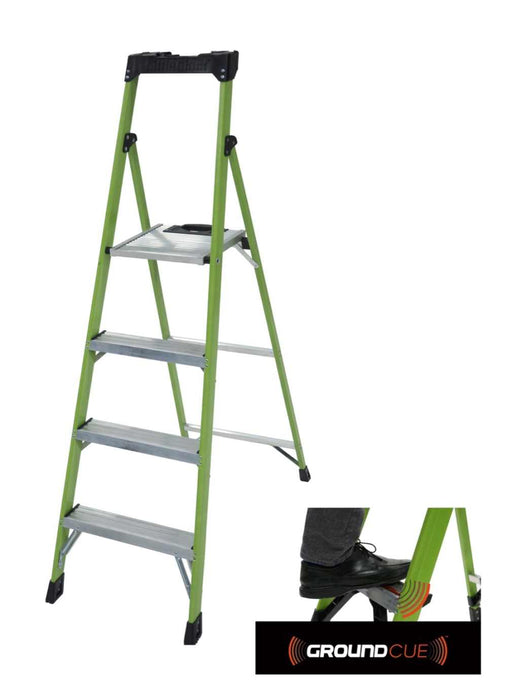 Tuff-N-Lite Platform Ladder 4 step Fibreglass 150kg