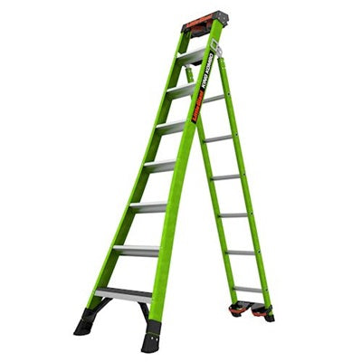 King Kombo 3-in-1 Ladder 8 step Fibreglass 150kg