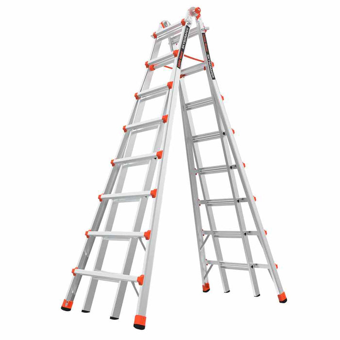 Skyscraper All-in-One Ladder 8-15 Step Telescopic 150kg