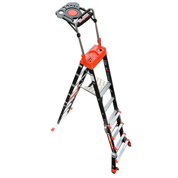 Select Step Telescopic Platform 5-8 step Fibreglass