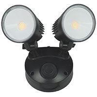 Chase Twinspot 20W LED Wall Light CCT Select 3K/4K/6K Black