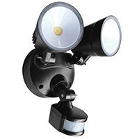 Chase Twinspot PIR 20W Wall Light CCT Select 3K/4K/6K Black