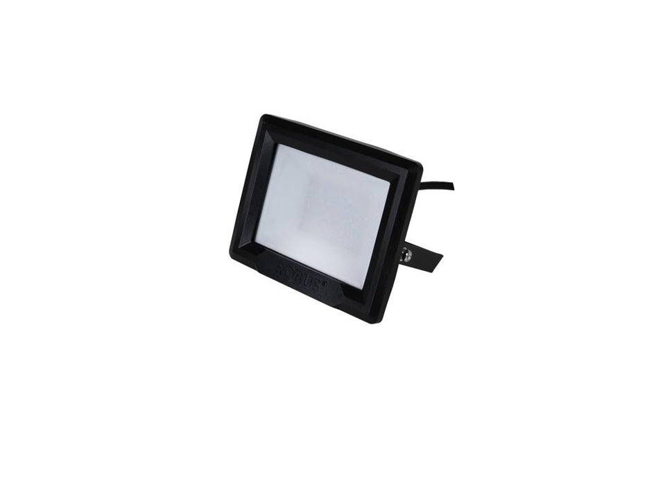 HiLume Floodlight 100W IP65 4000K Black with 1m flex