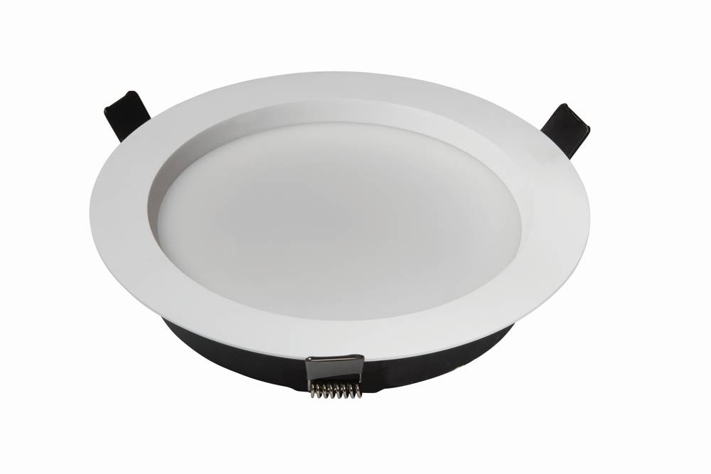 Mira Downlight 30/40W CCT Select 3K 4K 5K 65K Dim Wh FP