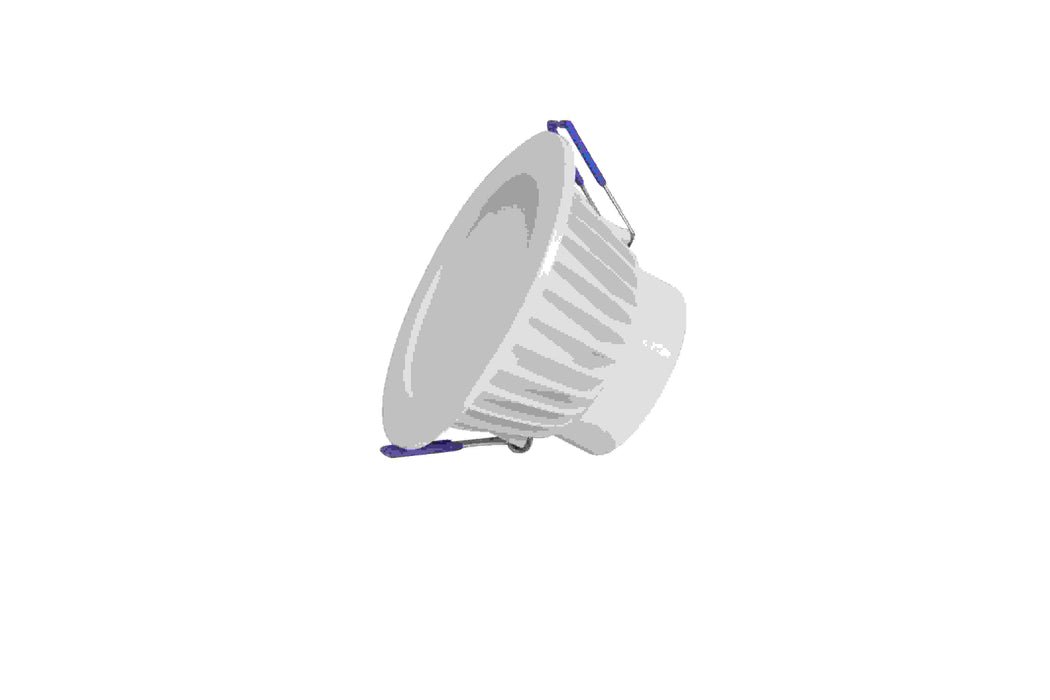 Taylor Downlight Rc9 9W 92mm 3K 4K 65K Dim Wh/Silver F&P
