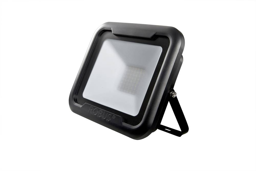 Remy Floodlight LED 50W 4K IP65 Black & 1m Flex