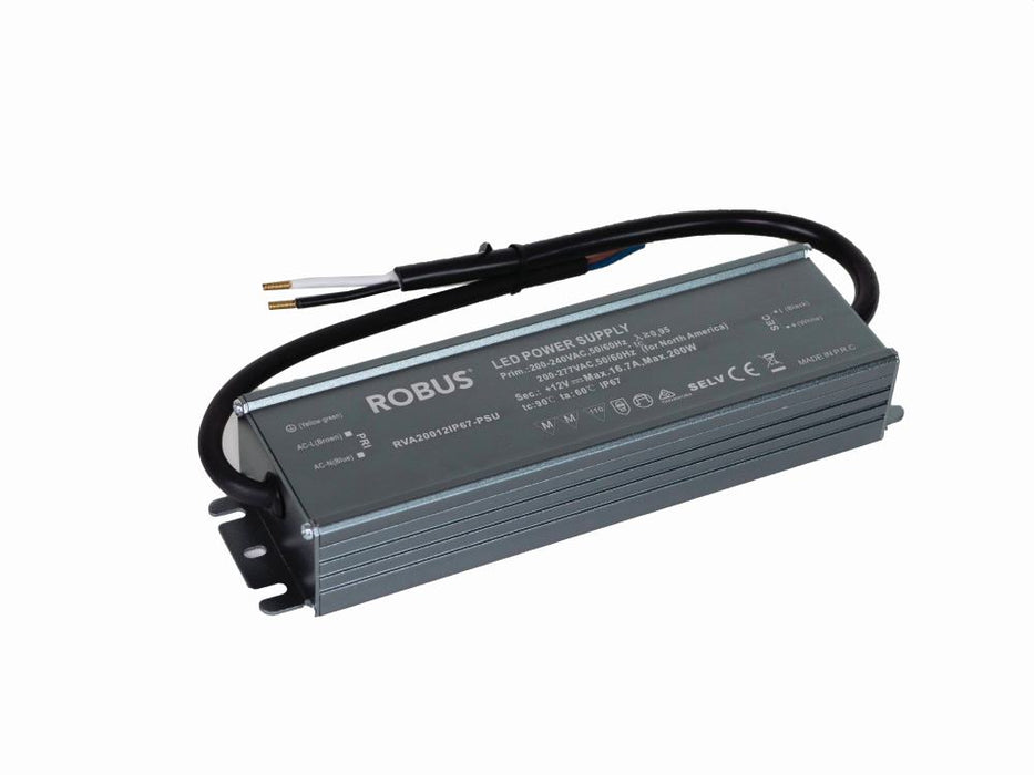 Vegas Driver 200w 12V IP67 Constant Voltage Non Dimmable