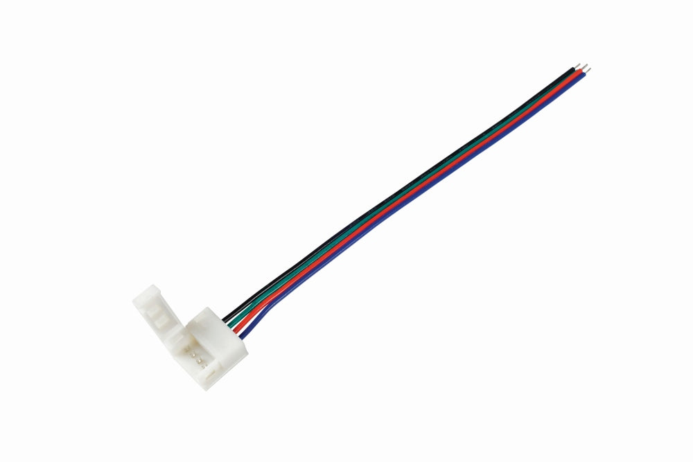 Vegas Easyclip Con 12V 24V RGB IP67 Strip2Driver 150mm Tail