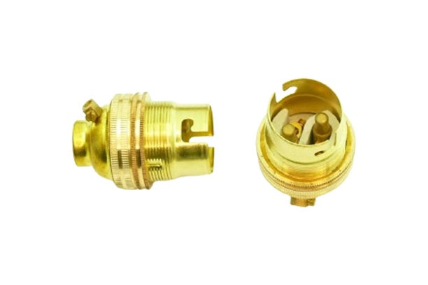2213RT Lampholder BC Brass 13mm Thread