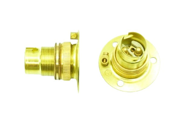 1530RT Batten Holder SBC Brass
