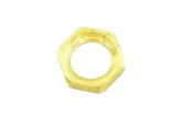 Nut 3/8in Brass