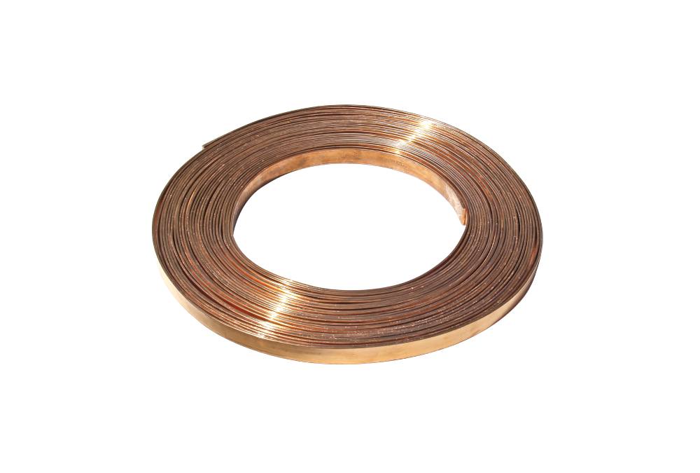 Earth Tape 25mm x 3mm Copper Tinned (25m Roll) Metre