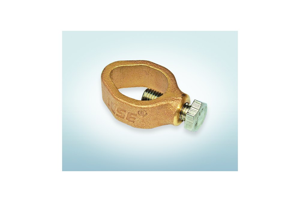 Connector Clamp 25mm x 3mm Tape to 13mm Rod