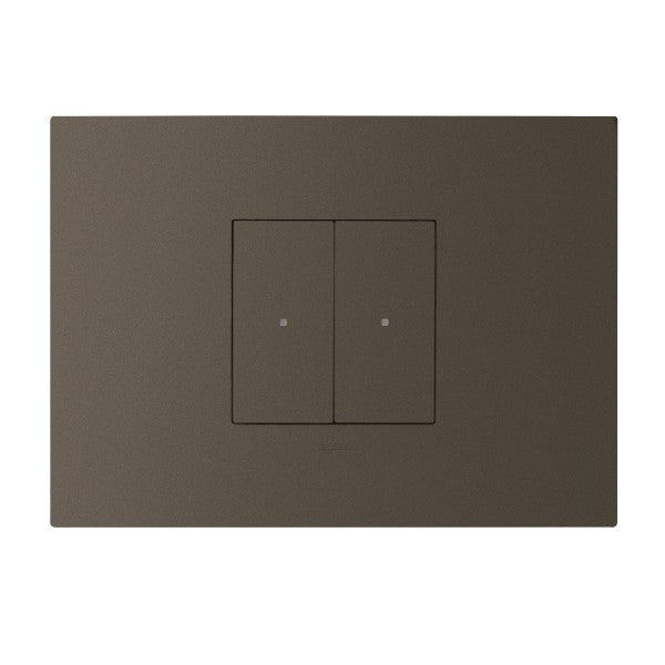 Arteor Netatmo Smart Light Sw Double Horiz Magnesium