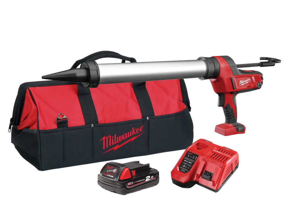 M18 Caulking Gun 2.0Ah with 600ml Aluminium Tube
