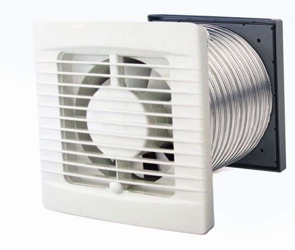 Fan 125mm Thru Wall Kit XP125S 36l/s