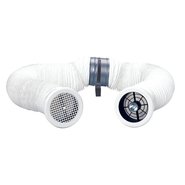 Inline Extract Fan Kit Light Centrifugal 150mm Std