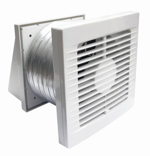 Fan 100mm 12VAC Thru Wall Kit