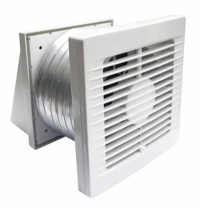 Fan 120mm Thru Wall Kit XP120T 36l/s Timer