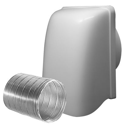 Chateau Through Wall Kit 125mm White