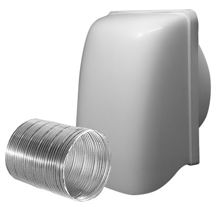 Chateau Through Wall Kit 150mm White