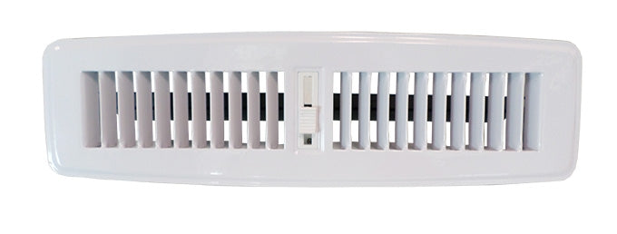 KickRail 300 x 50 Metal Side Flow White