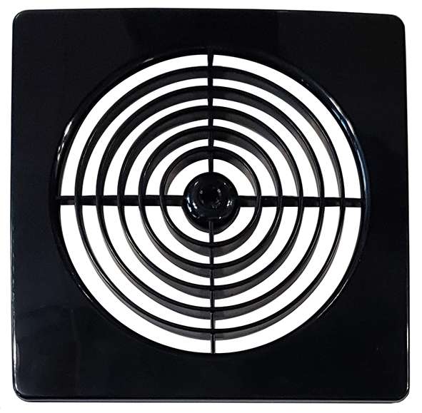 Pro Series Grill 150mm Low Profile Square Black