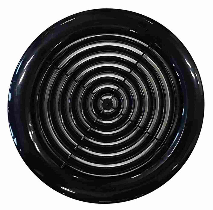 Pro Series Ceiling Grill 150mm Circular Black