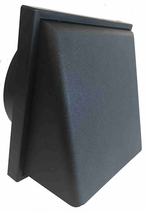 Pro Series Weatherproof Cowl 150mm Black