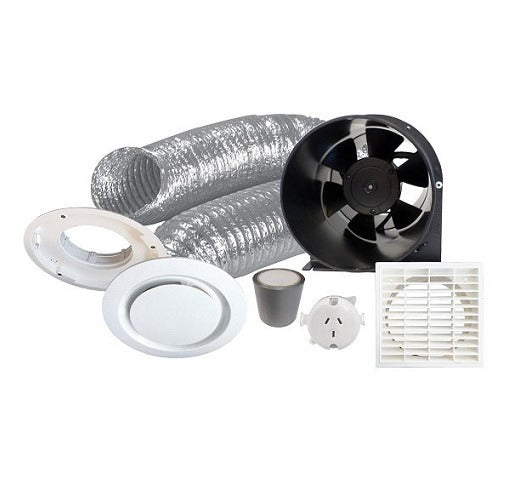 Basec Inline Extraction Fan Econo 150mm 6m