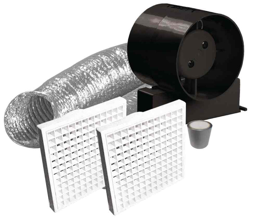 Basec Inline Extraction Fan Kit ID150 150mm 3m