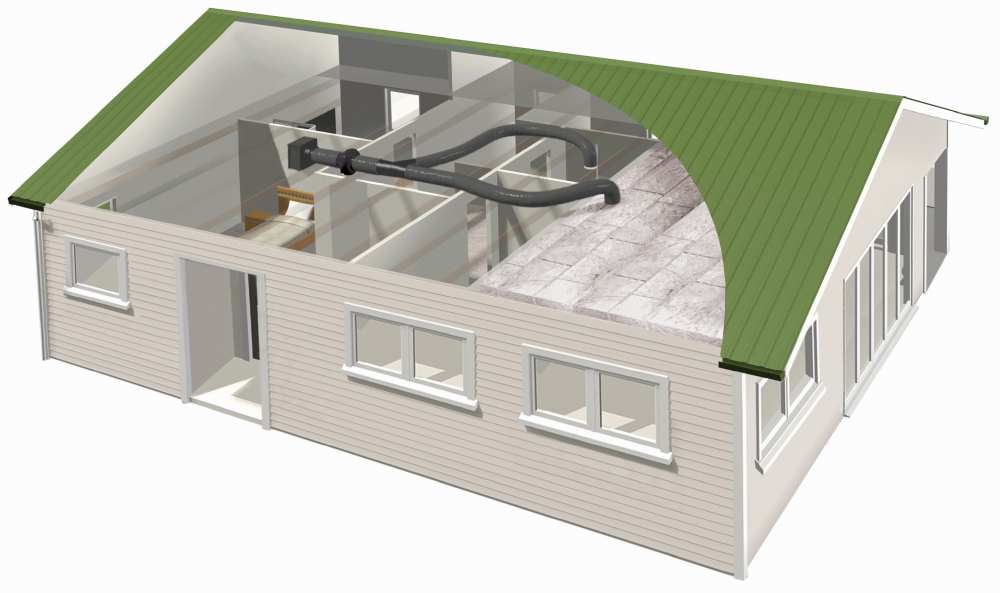 SmartVent Positive2 SV02P2 2 Outlet Home Ventilation System