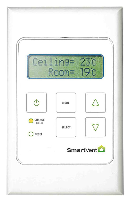 Smartvent Controller Wall Panel Sv Range