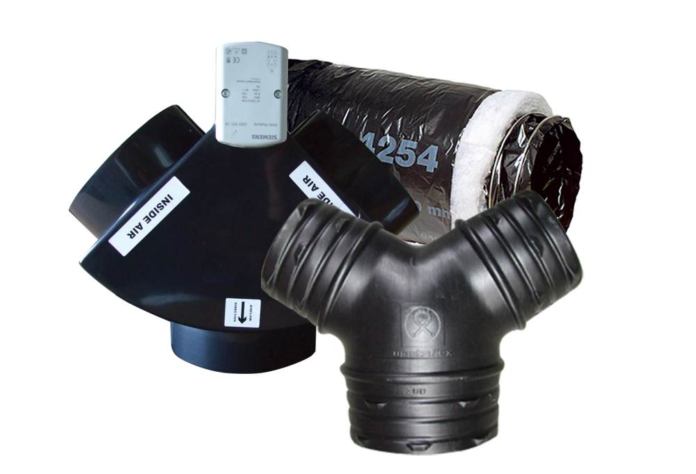 Smartvent Synergy 190 Core By-Pass Kit Heat Recovery