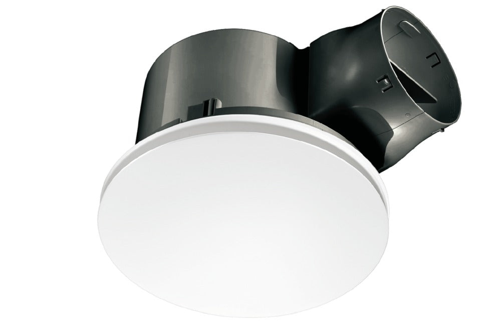 Contour SYS300 High Steam Fan 300mm with Round Fascia White