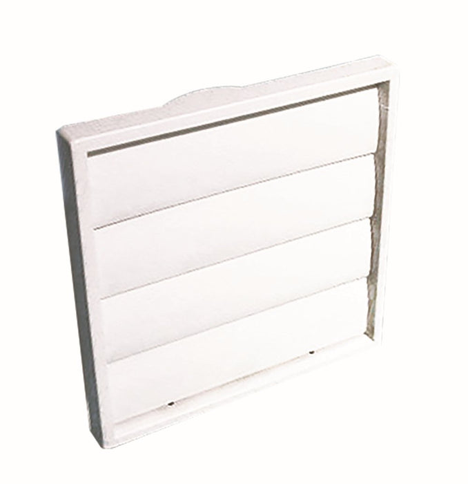 Grill 150mm Gravity Shutter White