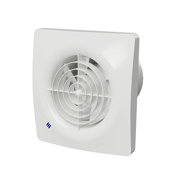 Quiet Bathroom Fan 125mm Wall/Ceiling with Humidity Sensor